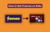 How to Get Freevee on Roku