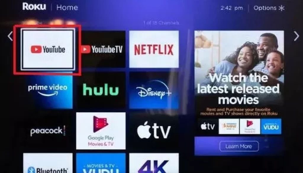 youtube-tv-channels-app-on-roku