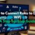 How to Connect wireless speaker to Roku TV