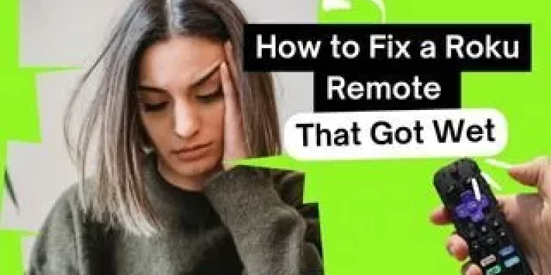 How to Fix a Roku Remote That Got Wet