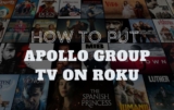 How to put Apollo Group TV on Roku